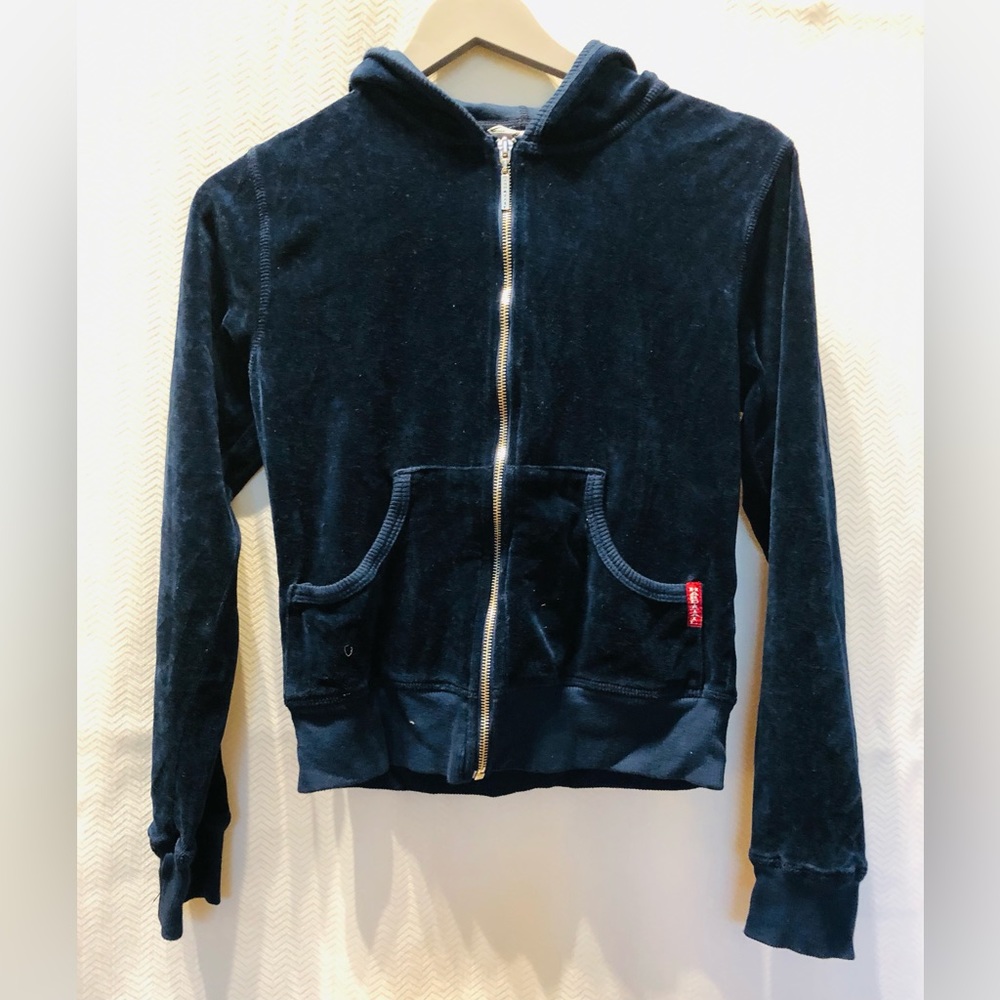 HARD TAIL VELVET TERRY HOODIE